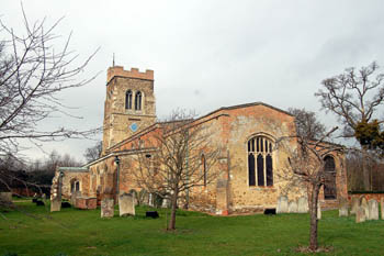 Southill Church from the south-east March 2008